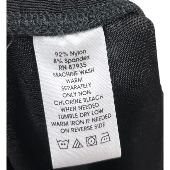 Susan Graver Pants Women's Size Large Petite Black Stretch Pull On Straight Leg - Picture 6 of 6